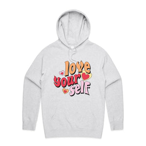 Love yourself - hooded sweatshirt
