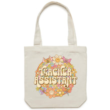 Load image into Gallery viewer, Teacher assistant - Canvas Tote Bag