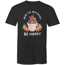 Load image into Gallery viewer, Drink tea, red books, be happy