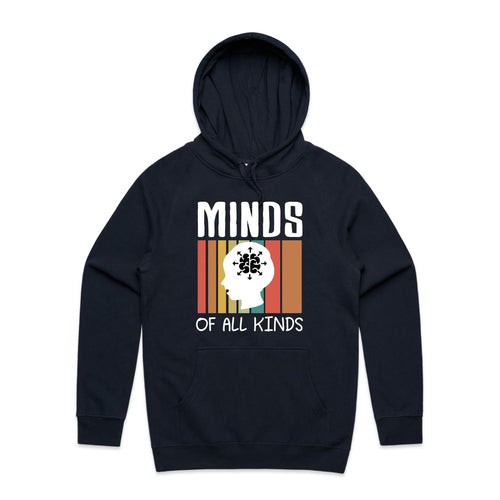 Minds of all kinds - hooded sweatshirt