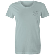 Load image into Gallery viewer, Monarch Beauty by Liv r - Women&#39;s Maple Tee