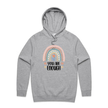 Load image into Gallery viewer, You are enough - hooded sweatshirt