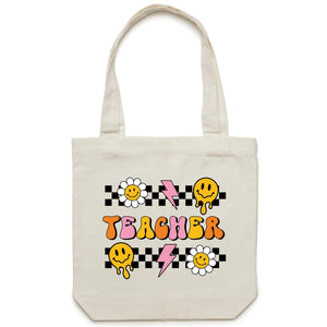 Teacher - Canvas Tote Bag