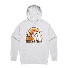 Load image into Gallery viewer, Trick or teach - hooded sweatshirt