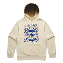 Load image into Gallery viewer, Readers are leaders - hooded sweatshirt