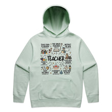 Load image into Gallery viewer, Teacher - faith based - hooded sweatshirt