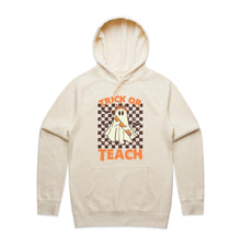 Load image into Gallery viewer, Trick or teach - hooded sweatshirt