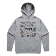 Load image into Gallery viewer, Teacher - faith based - hooded sweatshirt