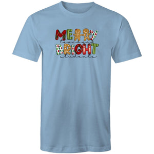 Merry teacher bright students