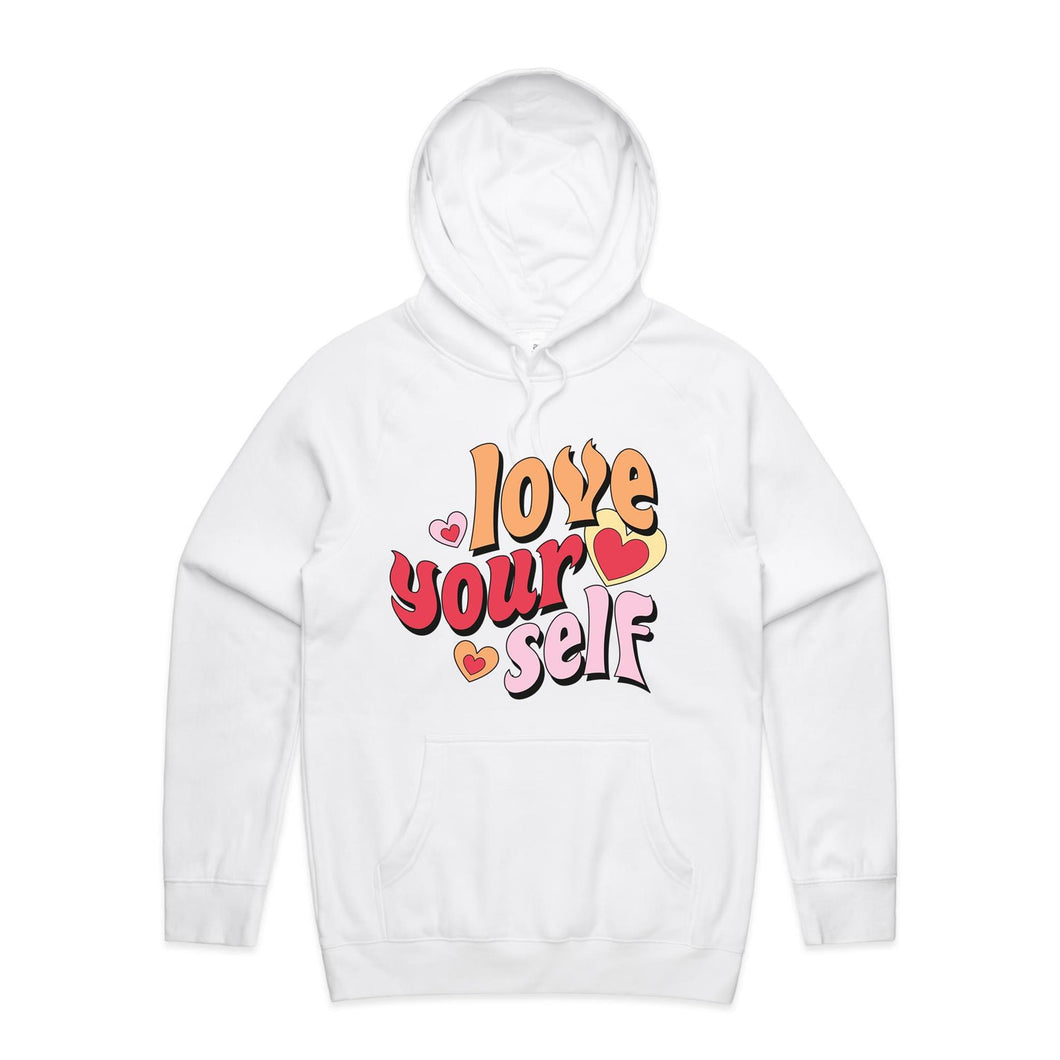 Love yourself - hooded sweatshirt