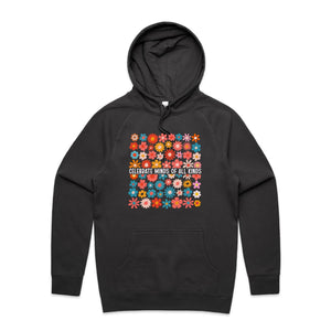 Celebrate minds of all kinds - hooded sweatshirt