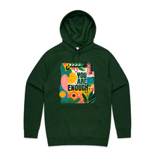 Load image into Gallery viewer, You are enough - hooded sweatshirt