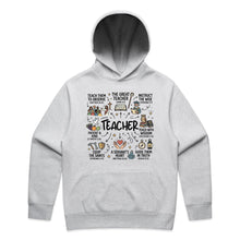 Load image into Gallery viewer, Teacher - faith based - hooded sweatshirt
