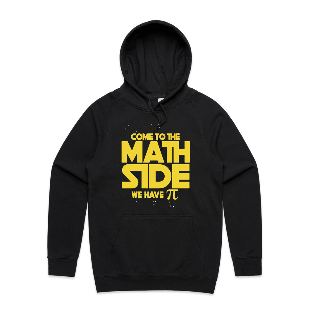 Come to the math side we have Pi - hooded sweatshirt