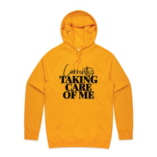 Load image into Gallery viewer, Currently taking care of me - hooded sweatshirt