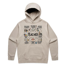 Load image into Gallery viewer, Teacher - faith based - hooded sweatshirt