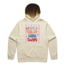 Load image into Gallery viewer, You can do hard things - hooded sweatshirt