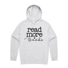 Load image into Gallery viewer, Read more books - hooded sweatshirt