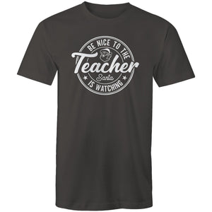 Be nice to the teacher, Santa is watching