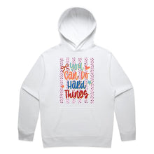 Load image into Gallery viewer, You can do hard things - hooded sweatshirt