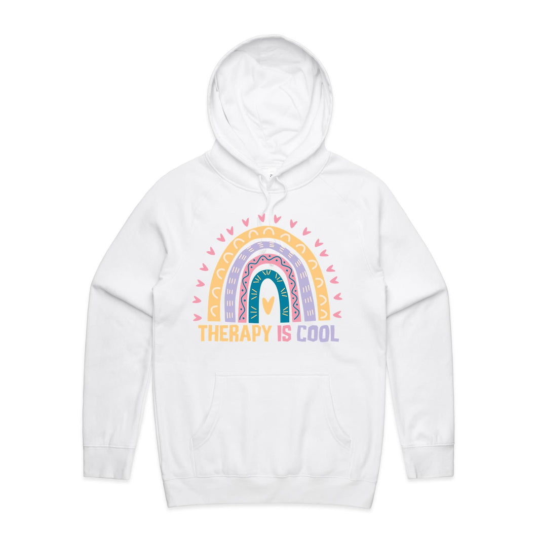 Therapy is cool - hooded sweatshirt