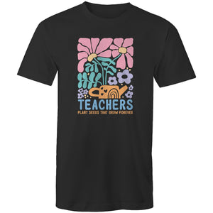 Teacher plant seeds that grow forever