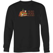 Load image into Gallery viewer, Read more books - Crew Sweatshirt
