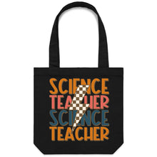 Load image into Gallery viewer, Science teacher - Canvas Tote Bag