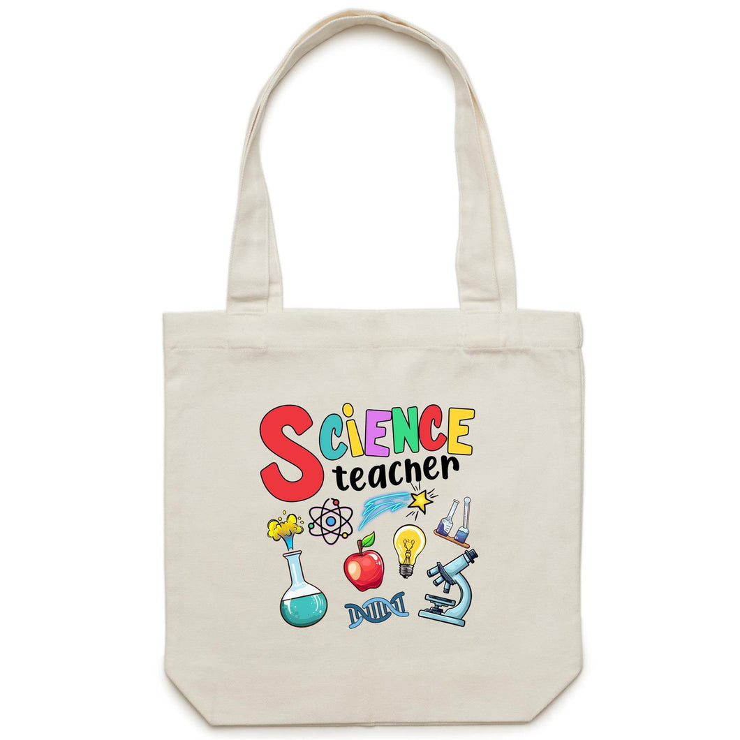 Science teacher - Canvas Tote Bag