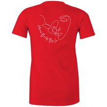 Load image into Gallery viewer, Monarch Beauty by Liv r - Women&#39;s Maple Tee