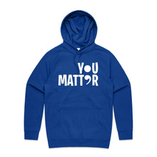 Load image into Gallery viewer, You Matter (semi-colon) - hooded sweatshirt