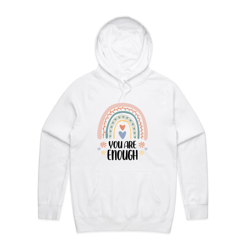 You are enough - hooded sweatshirt