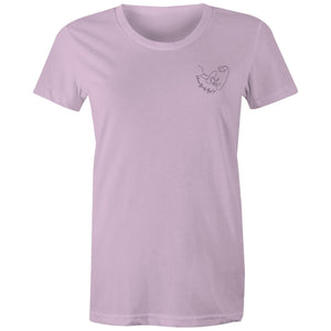 Monarch Beauty by Liv r - Women's Maple Tee