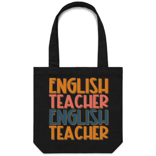 English teacher - Canvas Tote Bag