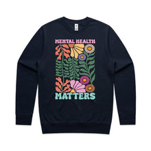 Load image into Gallery viewer, Mental health matters - Crew neck sweatshirt
