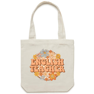 English teacher - Canvas Tote Bag