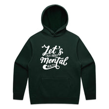Load image into Gallery viewer, Let&#39;s talk about mental health - hooded sweatshirt
