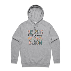 Helping little ones bloom - hooded sweatshirt