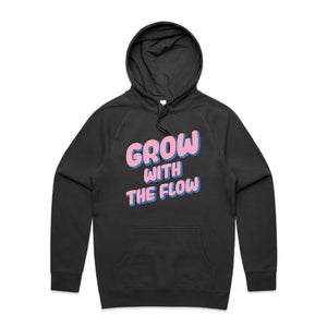 Grow with the flow - hooded sweatshirt