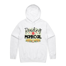 Load image into Gallery viewer, Reading is magical - hooded sweatshirt