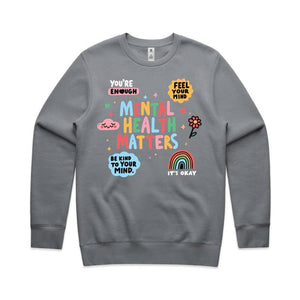 Mental health matters - crew neck sweatshirt