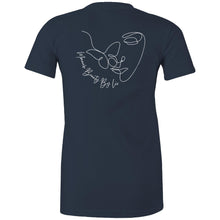 Load image into Gallery viewer, Monarch Beauty by Liv r - Women&#39;s Maple Tee