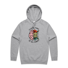 Load image into Gallery viewer, Celebrate minds of all kinds - hooded sweatshirt