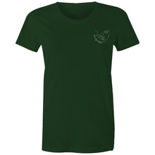 Load image into Gallery viewer, Monarch Beauty by Liv r - Women&#39;s Maple Tee