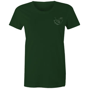 Monarch Beauty by Liv r - Women's Maple Tee