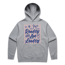 Load image into Gallery viewer, Readers are leaders - hooded sweatshirt