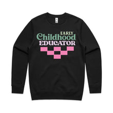Load image into Gallery viewer, Early childhood educator - crew neck sweatshirt