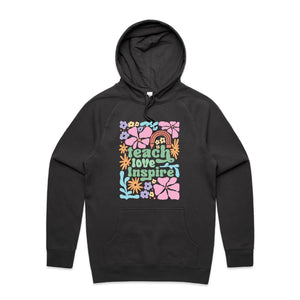 Teach Love Inspire - hooded sweatshirt