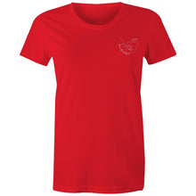 Load image into Gallery viewer, Monarch Beauty by Liv r - Women&#39;s Maple Tee