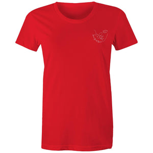 Monarch Beauty by Liv r - Women's Maple Tee